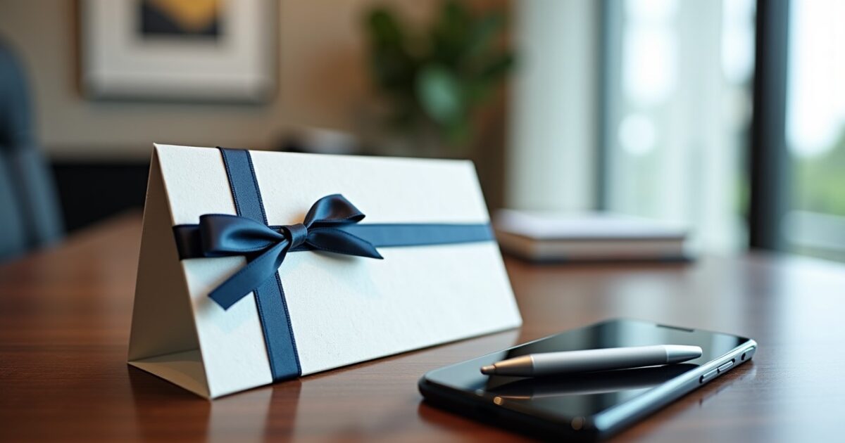 Chèque cadeau offert par un fournisseur : tout savoir sur les conditions et réglementations