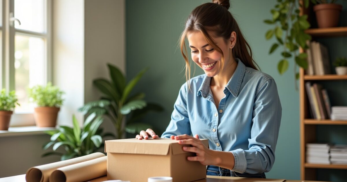 Emballage à domicile : le guide essentiel pour bien démarrer votre activité