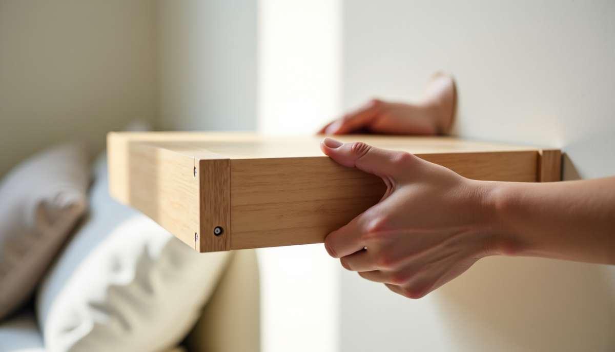 Installer un chevet suspendu : méthode complète en 6 étapes